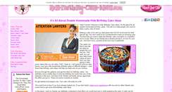 Desktop Screenshot of kids-birthday-cake-ideas.com